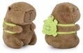 Kapibara Sac à dos 21 cm, conception tortue, modèle M-639, numéro d'article 36397