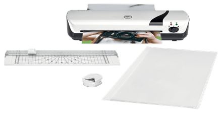 GBC Inspire+ A4 Laminator - Cold/Hot, 250 mm/min, White/Black