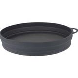 Lifeventure Silicon Ellipse Opvouwbare en Draagbare Flexi-Plate voor Camping, Reizen & Outdoor - Grafiet