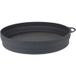 Lifeventure Silicon Ellipse Opvouwbare en Draagbare Flexi-Plate voor Camping, Reizen & Outdoor - Grafiet