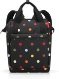 Reisenthel Allrounder R Large Schouder/Rugtas - 23L - Dots Zwart