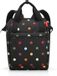 Reisenthel Allrounder R Large Schouder/Rugtas - 23L - Dots Zwart