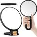 Wan GmbH Miroir grossissant - Miroir de maquillage - Travail de précision - Grossissement 30x - 24 x 14 cm - Noir mat