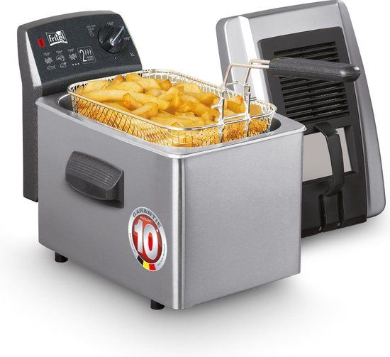 Fritel Turbo SF 4170 - Frituurpan - 3L - 2300W - Zilver