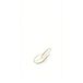 Caspari Monogram gastendoekjes van papier, met initiaal G, White Pearl, 24 stuks