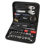 Performance Tool W1197 38-delige compacte gereedschapsset met koffer met ritssluiting