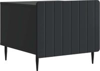 vidaXL Salontafel met lade Zwart 49 x 50 x 42 cm Bewerkt hout