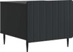 vidaXL Salontafel met lade Zwart 49 x 50 x 42 cm Bewerkt hout