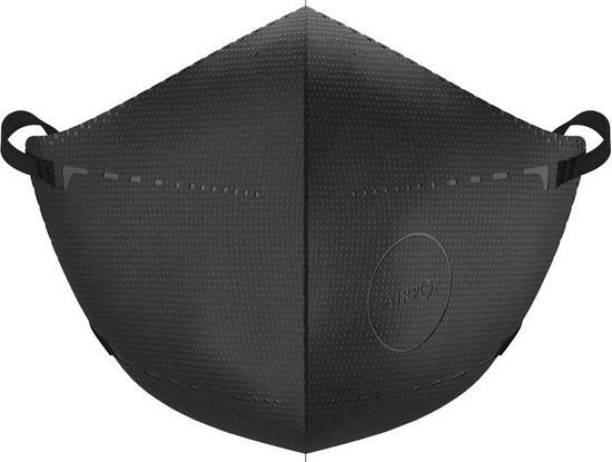 AIRPOP Pocket Mask - 2 Stuks - Zwart