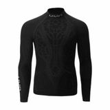 UYN Men Elevatyon Biomorph Uw Shirt Long Sleeve Turtle Neck Black-S / M
