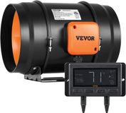 VEVOR 68W Rookafzuigkanaalventilator Afzuigventilator Inline Kanaalventilator