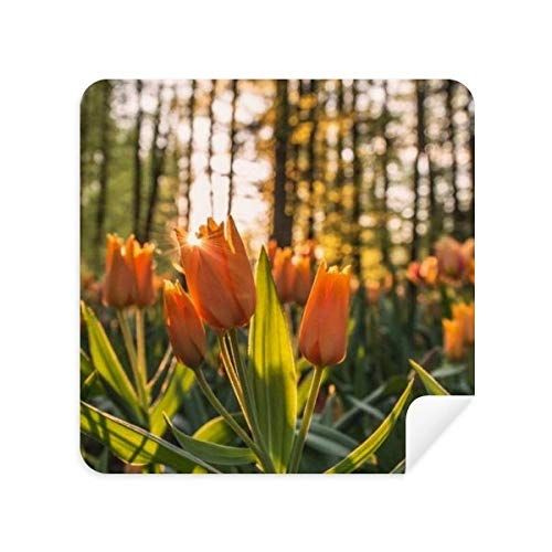 DIYthinker Bloem Bosbouw Wetenschap Natuur Landschap Bril Reiniging Doek Telefoon Scherm Reiniger Suede Stof 2 stks