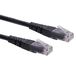 Roline Patchkabel Cat.6 UTP (Class E), zwart, 3 m
