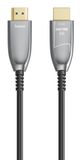 Hama 00202035 Ultra High Speed HDMI câble 10 m Noir, Gris, Argent