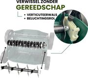 Gartenmeister Elektrische verticuteermachine en beluchter - GMEVL 1800W - Maaibreedte 38 cm - 40 L opvangzak