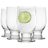 Glasmark KROSNO Set van 4 steelglazen, 270ml