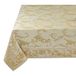 Benson Mills Harmony Scroll Zwaar Gewicht Katoen Rijk Tafelkleed 60 door 84-Inch Zilver/Goud