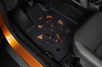 Kovvar Just Carpets B.V. Rubber Automatten voor Peugeot 2008 (2013-2016) - 4-delig - Zwart