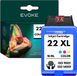 Evoke HP 22XXL Cartouche d'encre couleur
