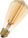 Ledvance Vintage 1906 LED E27 Peer Goud - 8.8W - 822lm - 2200K - Dimbaar
