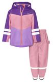 PLAYSHOES Combinaison fonctionnelle lilas / lavande / pitaya rose / blanc