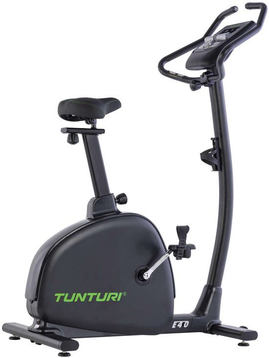 Tunturi Signature E40 Hometrainer - Ergometer - Bluetooth - Fitnessfiets met 25 trainingsprogramma's - Lage instap - Comfort plus zadel