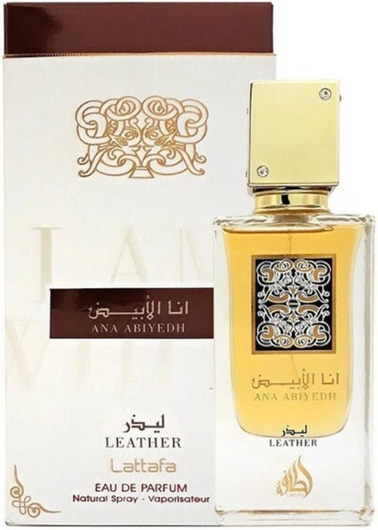 Lattafa Ana Abiyedh Leather eau de parfum / heren