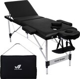 Vivid Green Massagetafel 3 zones - Inklapbaar - Max Draagvermogen 230 KG - 8 Hoogtestanden - Behandelbank - Behandeltafel - Bed - Incl. Opbergtas