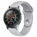 By Qubix Qubix Rubberen sportband Grijs voor Huawei Watch GT 6 / GT 7 / GT 6 pro / GT 7 pro - 46mm