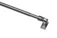 Gardinia Gordijnroede voor valletjes, Ø12 mm, mat-zilver, 75-135 cm