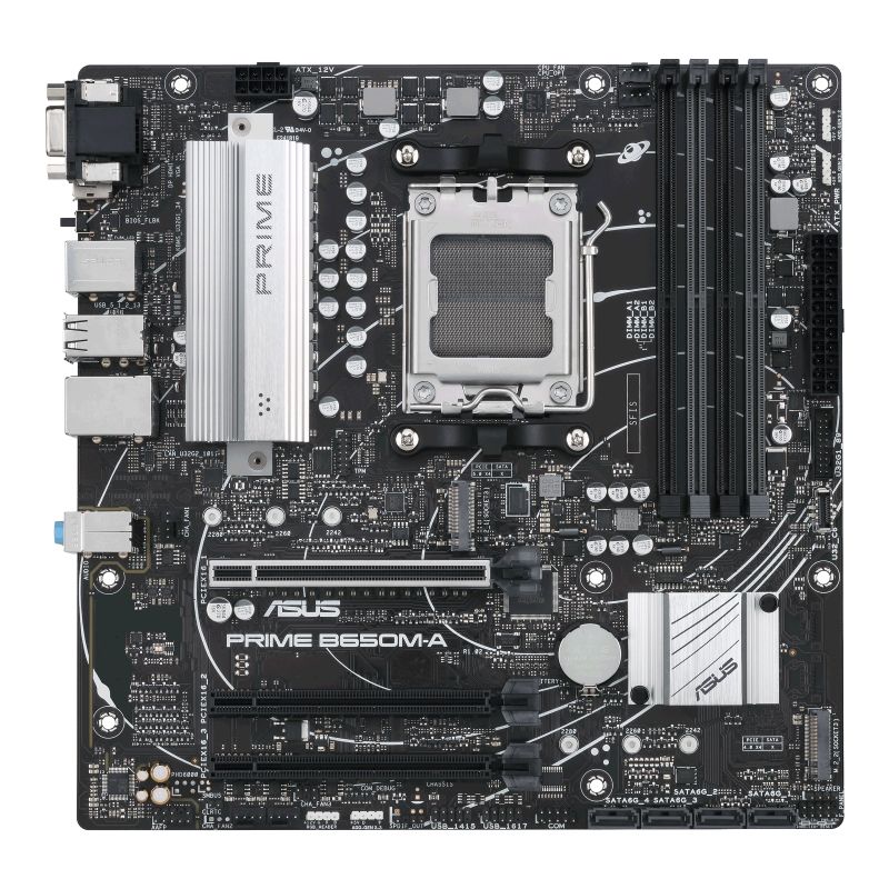 ASUS PRIME B650M-A - Micro ATX Motherboard - Socket AM5