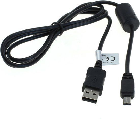 OTB USB Kabel - compatibel met Casio EMC-6 - 1.5m - Zwart