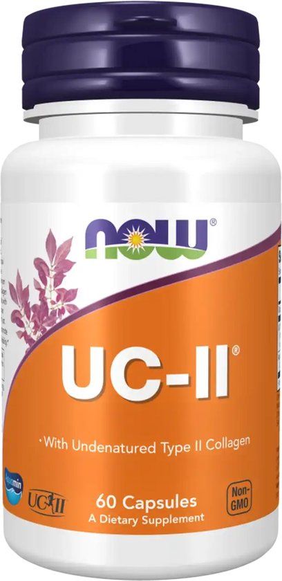 NOW Foods – UC-II® Type II collageen - 60 vegetarische capsules