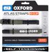 Oxford atlas b-clip spanbanden 17 mm x 1,2 m set van 2 groen