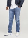 JACK&JONES Heren Jeans JJIGLENN JJORIGINAL CB 815 NOOS PLS Blue Denim Slim Fit Katoen/Polyester