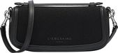 LIEBESKIND BERLIN Schoudertas Handtas Sadie Canvas Crossbody Black Zwart