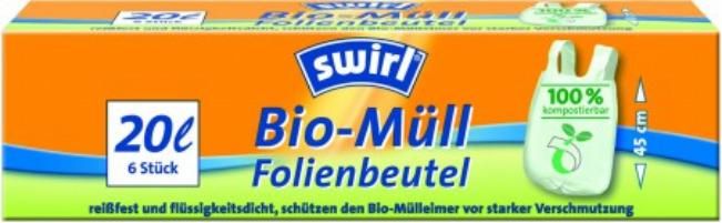Swirl 20L Bio Pedaalemmerzakken - 12 stuks