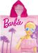 4KidsOnly Barbie Poncho Roze Unisex Kinderen Katoen Printopdruk One Size