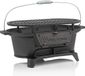Merkloos Hibachi Style Gietijzeren Grillpan met Grillrooster - Draagbare Houtskool Campinggrill 50 x 25 x 23 cm
