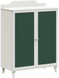 vidaXL Creatieve opbergoplossing voor kinderen ROROS Wit Hout 80 x 40 x 110 cm