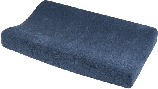 Meyco Aankleedkussenhoes - Badstof - Indigo - 50x70 cm - 1-pack