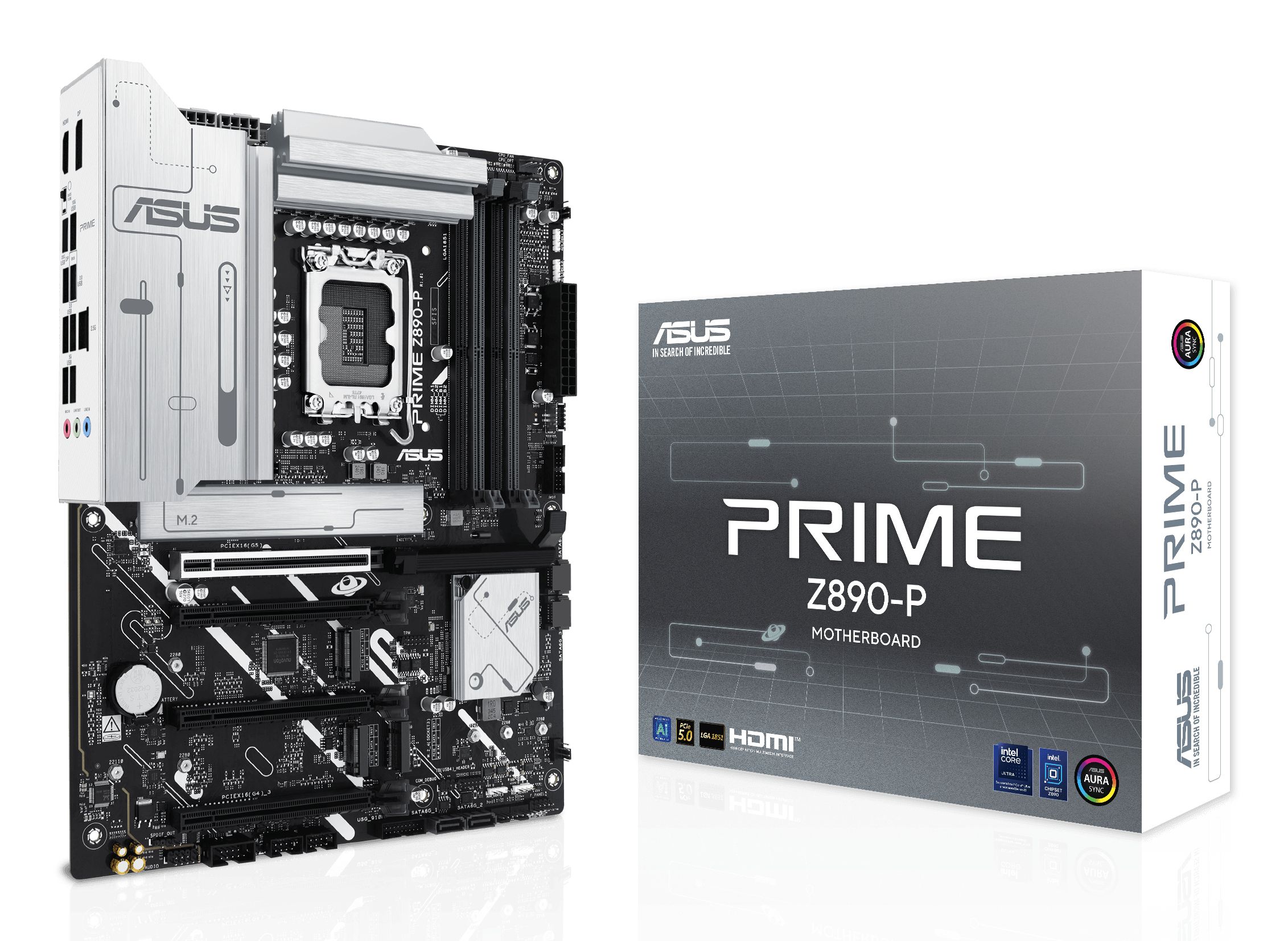 ASUS PRIME Z890-P - ATX - Intel Z890 - LGA 1851 - EAN: 4711387759103