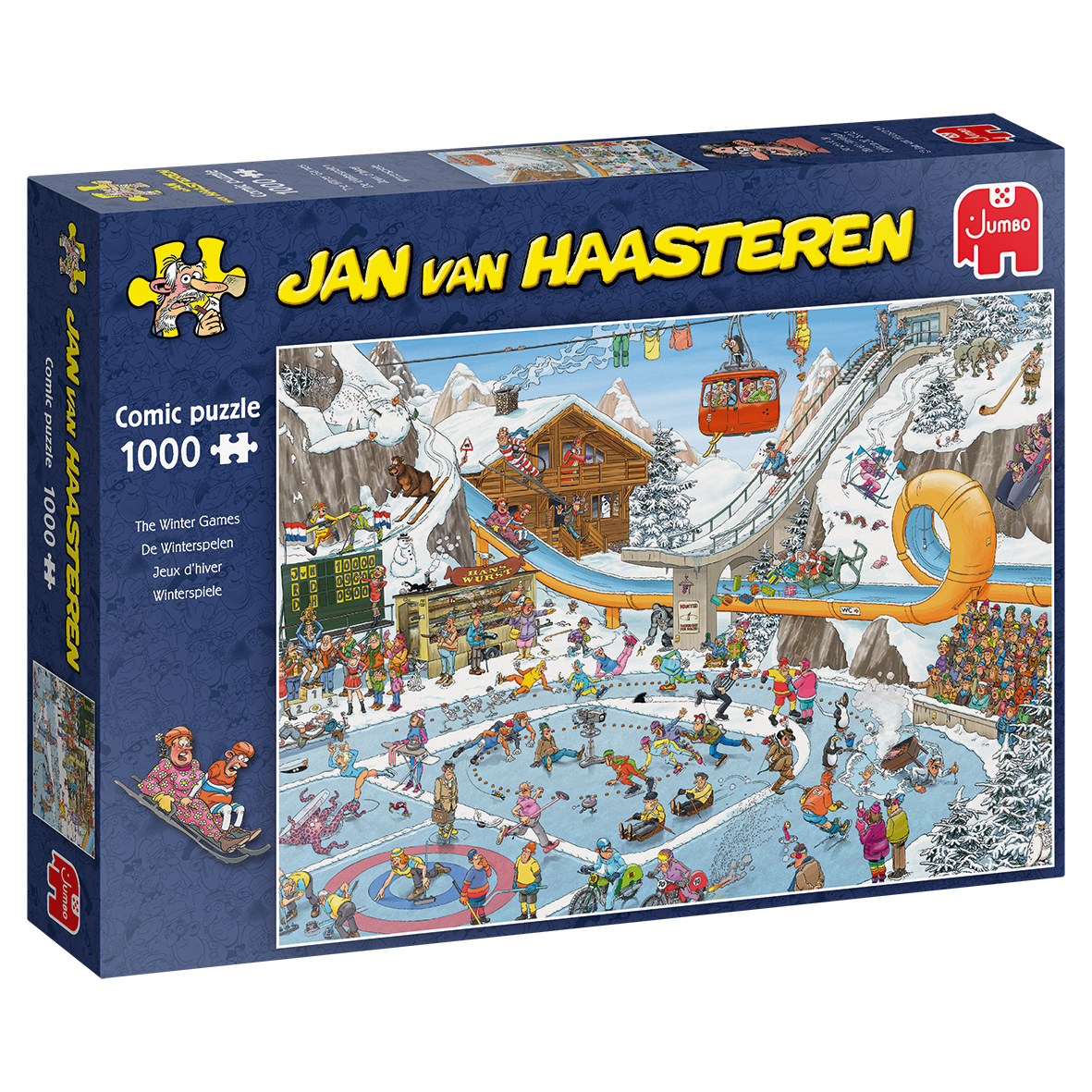 Jumbo Jan van Haasteren The Winter Games 1000 pcs Puzzle