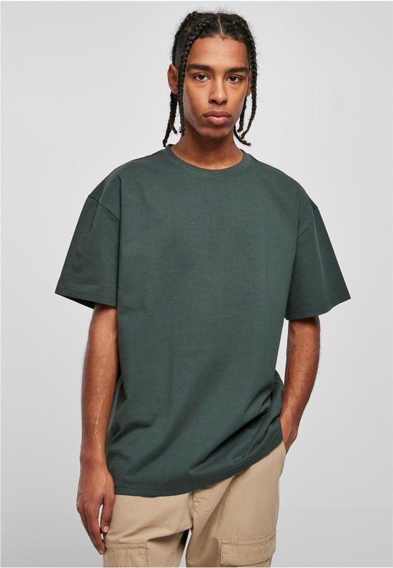 Urban Classics Heavy Oversized Heren T-shirt L Groen