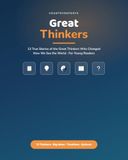 Philosophers and Great Thinkers for Young Readers: 13 True Stories of the Great Thinkers Who Changed How We See the World