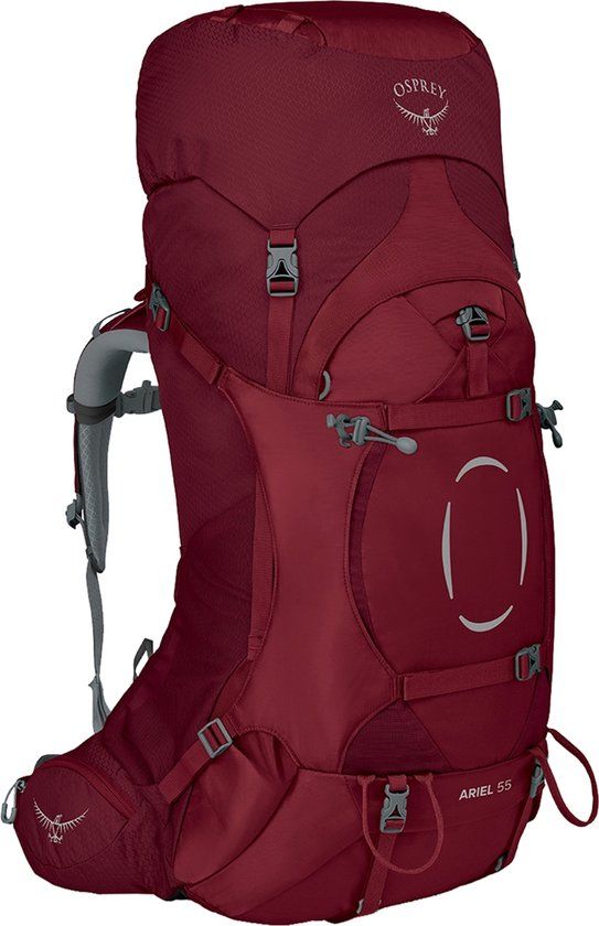 Osprey Ariel 55 Trekkingrugzak - Dames Claret Red XS/S