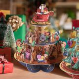 SANTORO Pirouette Countdown - 3D aftelkalender - 25 stukjes voor elke dag - Elf Workshop (Elfjes huis)