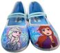 Leomil Frozen - Pantoufles enfants pour filles - Anna et Elsa Chaussons enfant ballerine - Chaussures de 2 à 8 ans - Taille 26 - Bleu
