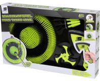 Jeu de lancer multi-usages - Jeux de lancer avec cible - Lancer de hache et jeu de fléchettes - Cible de 30 cm - Intérieur et extérieur