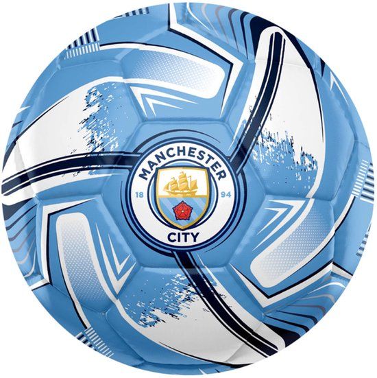 Manchester City - Turbine - Voetbal - Maat 5 - Blauw